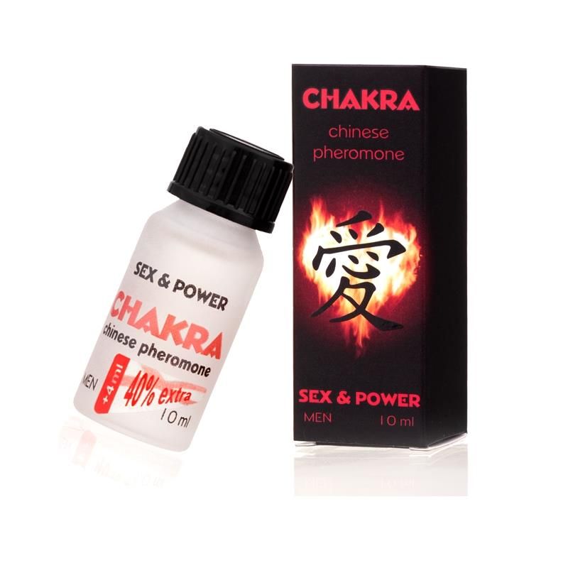 Feromony Dla Mężczyzn Chakra 10ml - Wysoka Zawartość Feromonów (7mg)