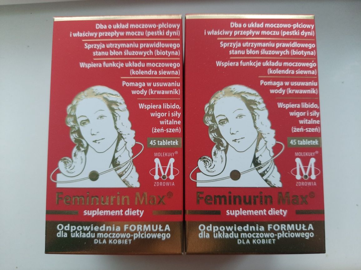 Feminurin Max, 45 tabletek