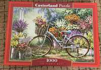 Puzzle Castorland 1000 el. Rower z kwiatami The flower mart