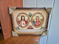 Obrazy religijne serce Maryi serce Jezusa obraz religijny
