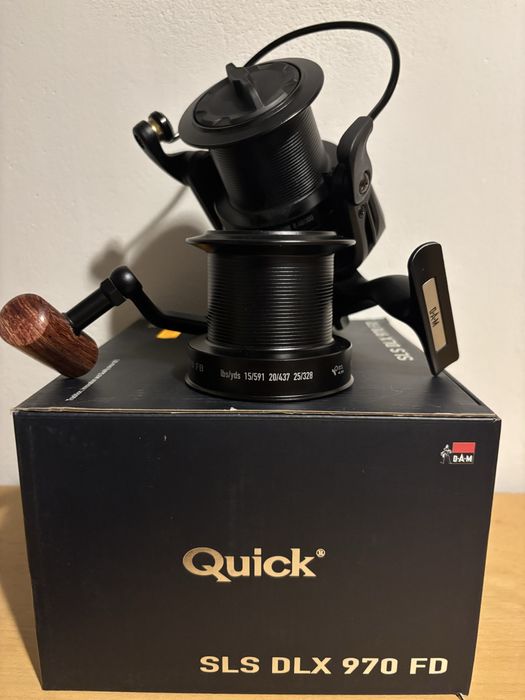 Kołowrotek z wolnym biegiem DAM QUICK SLS DLX 970 FD