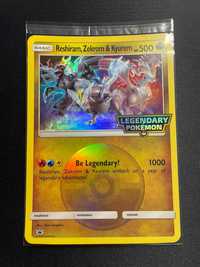 Carta Pokémon Reshiram, Zekrom & Kyurem [Jumbo]