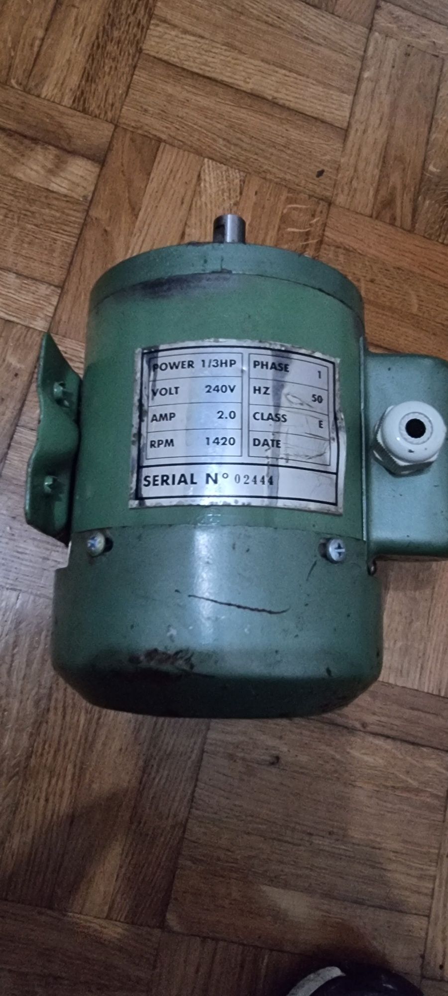 Motor engenho furar monofásico