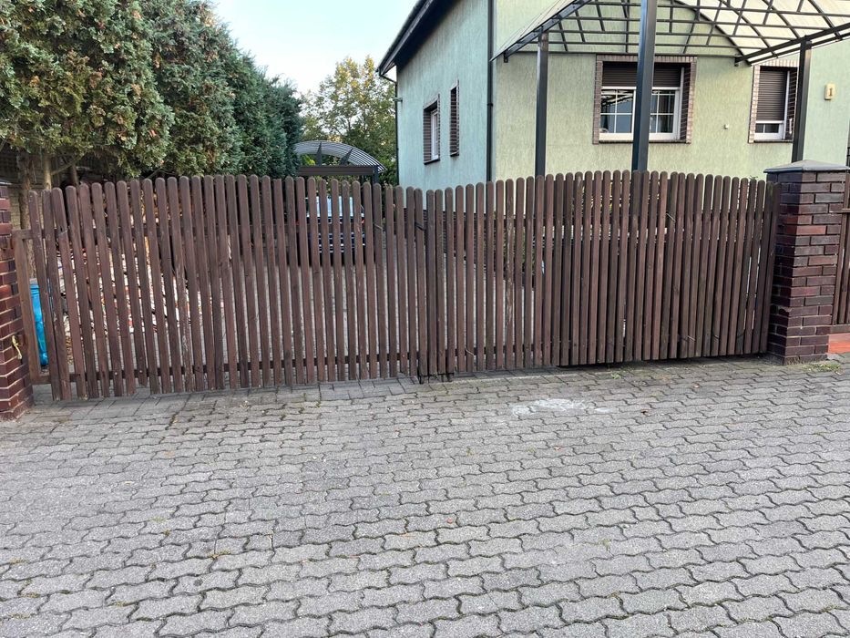Brama przesuwna, brama dwuskrzydłowa sprzedam