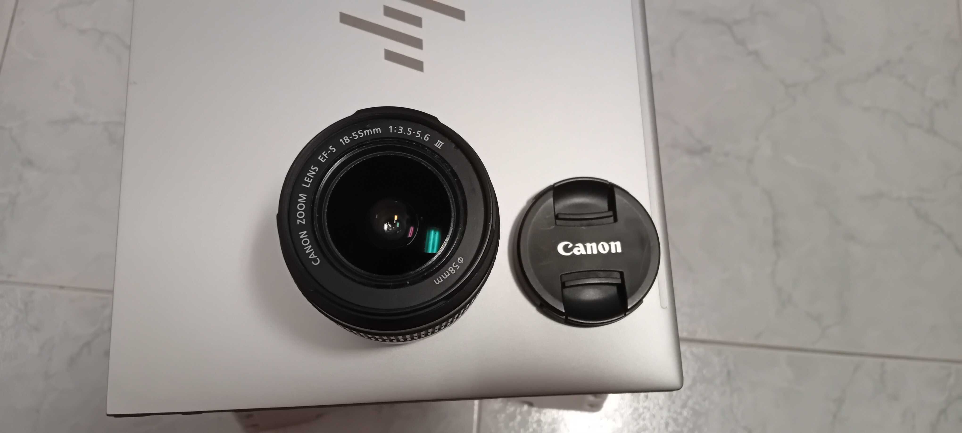 Objetiva Zoom CANON EF-S 18-55mm F3.5-5.6 III
