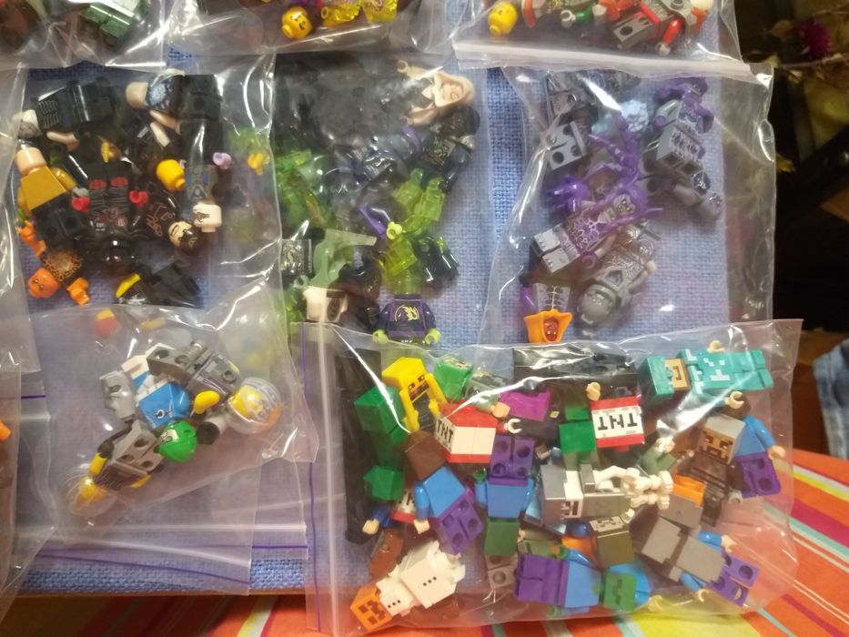 Фигурки Lego, разные, много