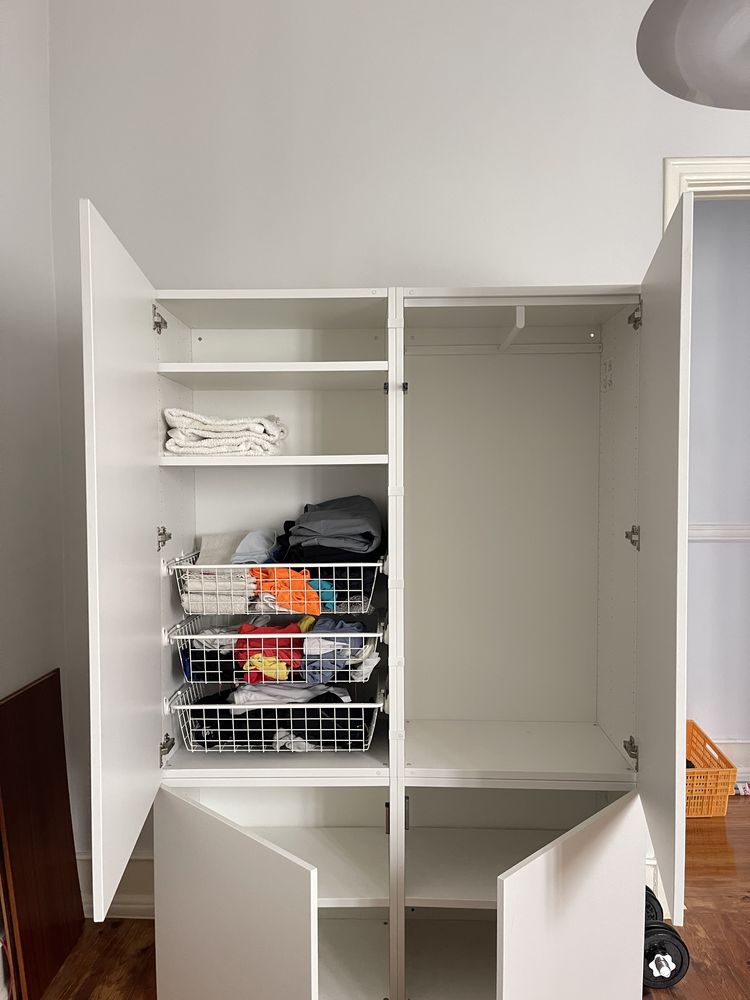 Armario roupeiro PLATSA IKEA branco