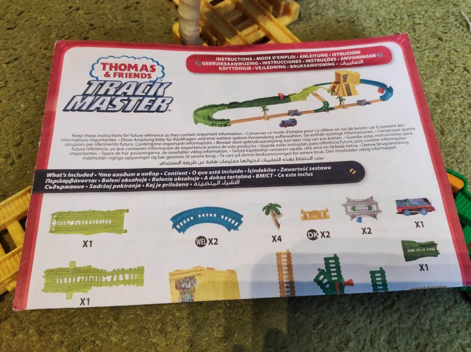 Tomek i Przyjaciele TrackMaster Turboskok - Ucieczka z dżungli