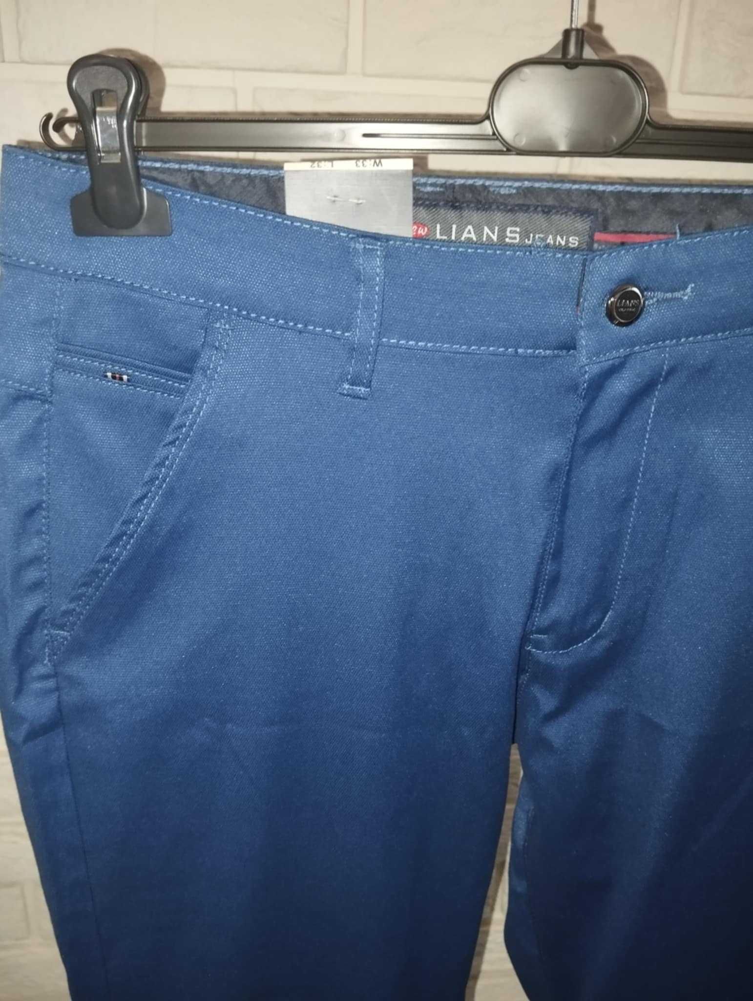 Spodnie eleganckie męskie rozm.33/32