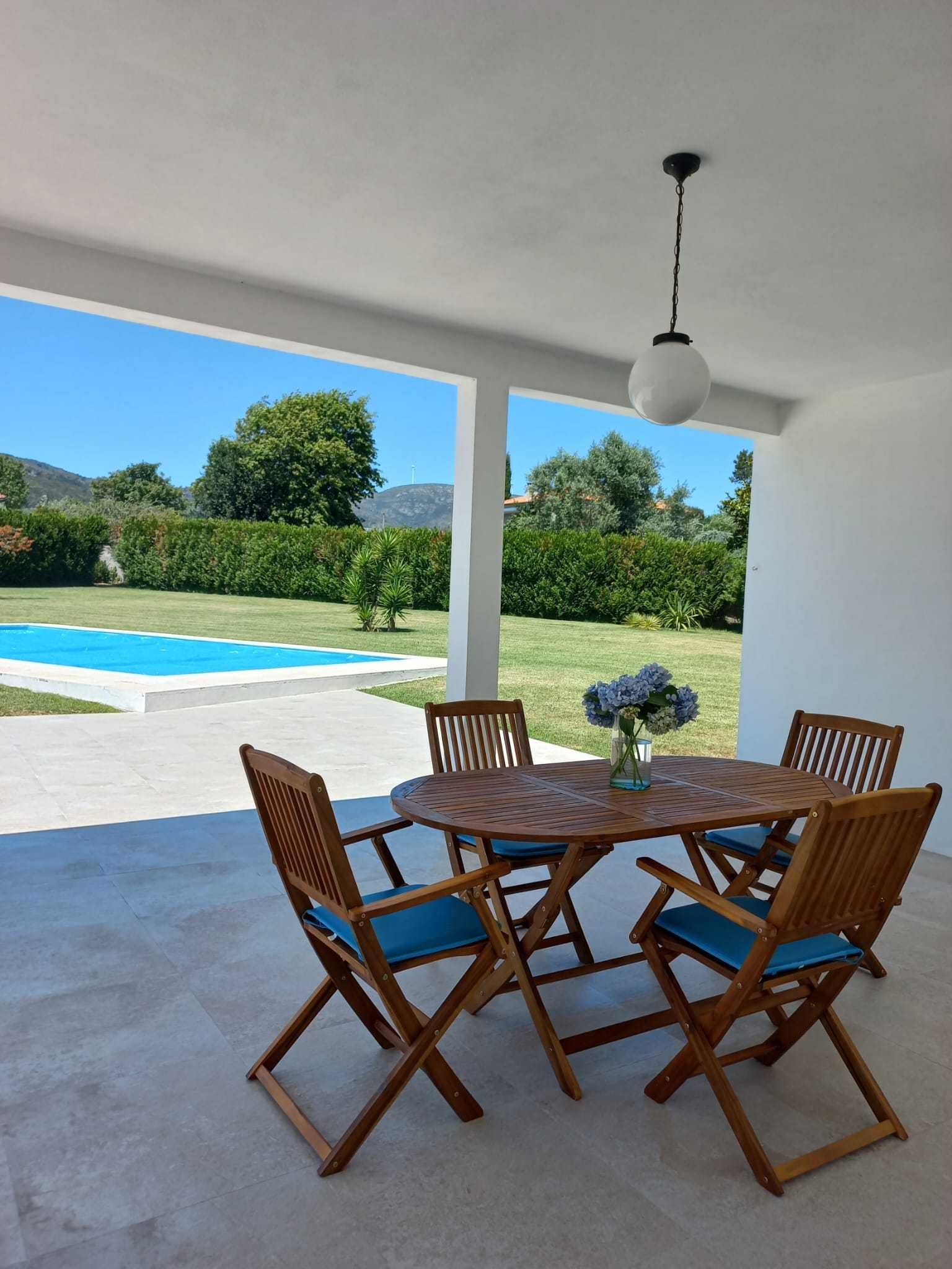 Casa de férias c/piscina V. P. Ancorancora