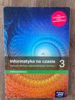 Informatyka na czasie 3,   liceum i technikum , zakr.podst