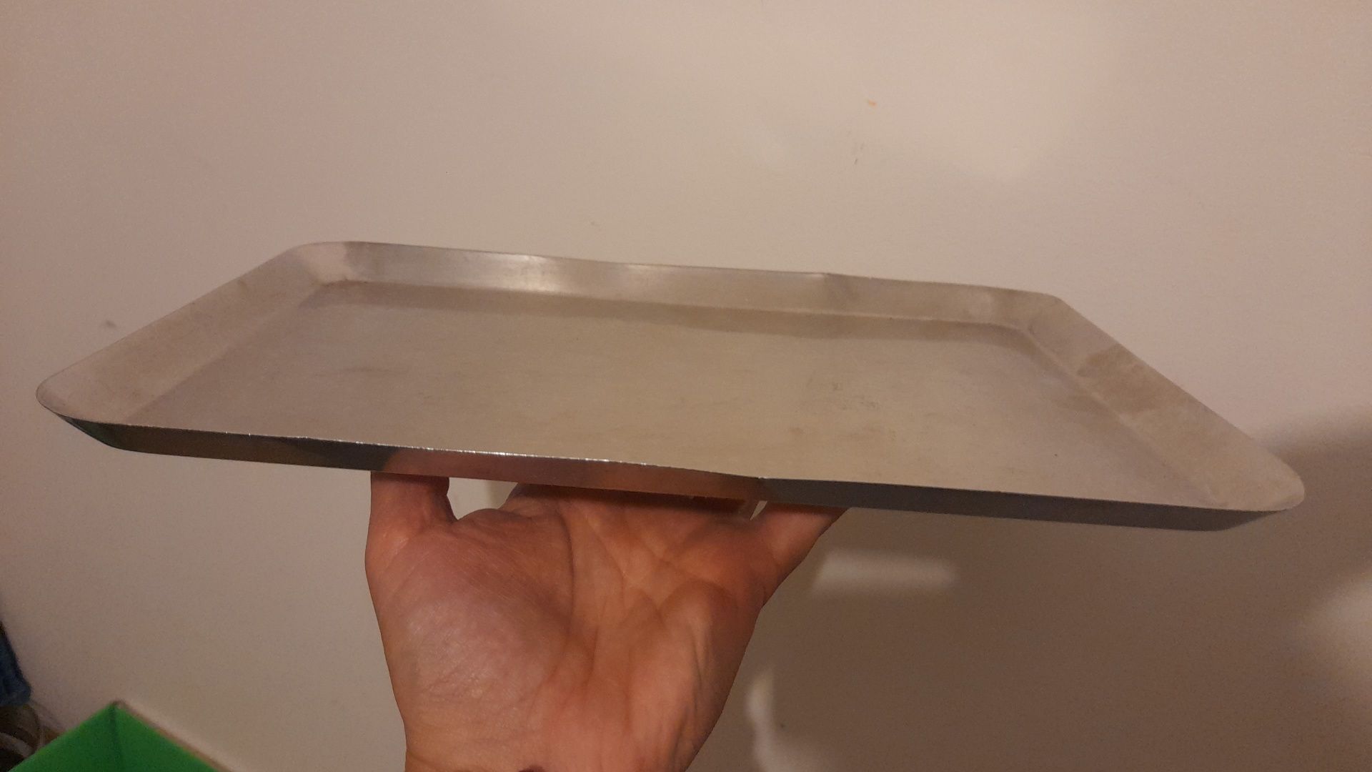 Travessa de inox para bolos