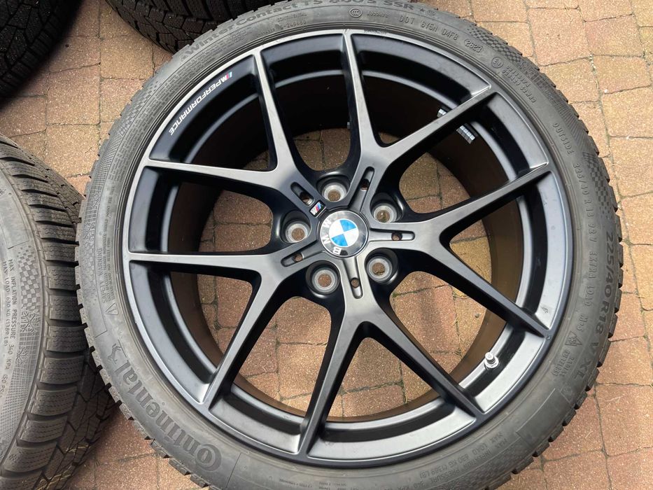 3924. Koła zimowe BMW F40 F44 Mpakiet Performance 5x112 225/40/18 2023