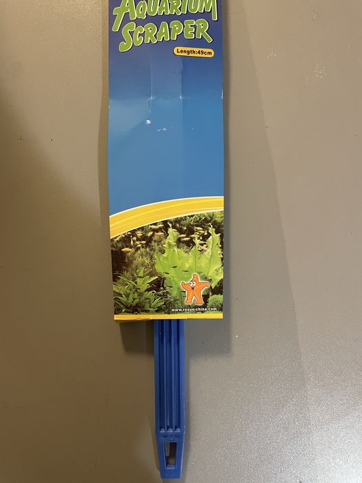 Duży czyścik scraper skrobaczka do akwarium