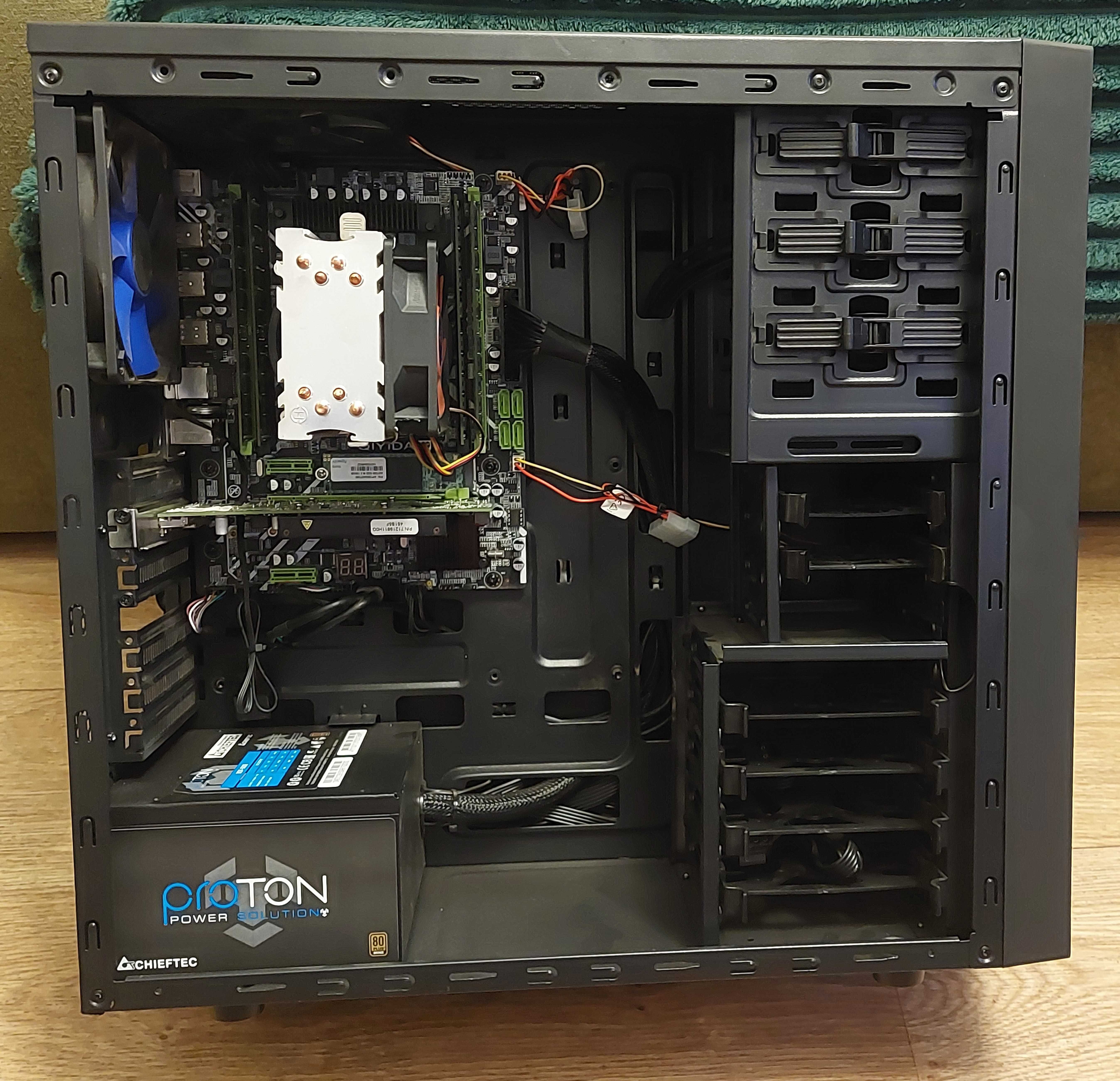 ПК Intel Xeon E5-2630L v3, AMD Radeon R5 240, 32Gb DDR4 RAM, 120Gb SSD