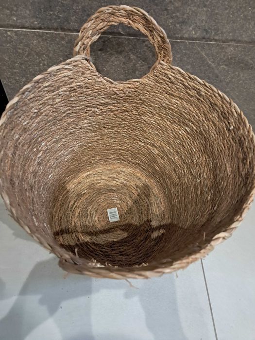 Kosze z trawy morskiej nowe