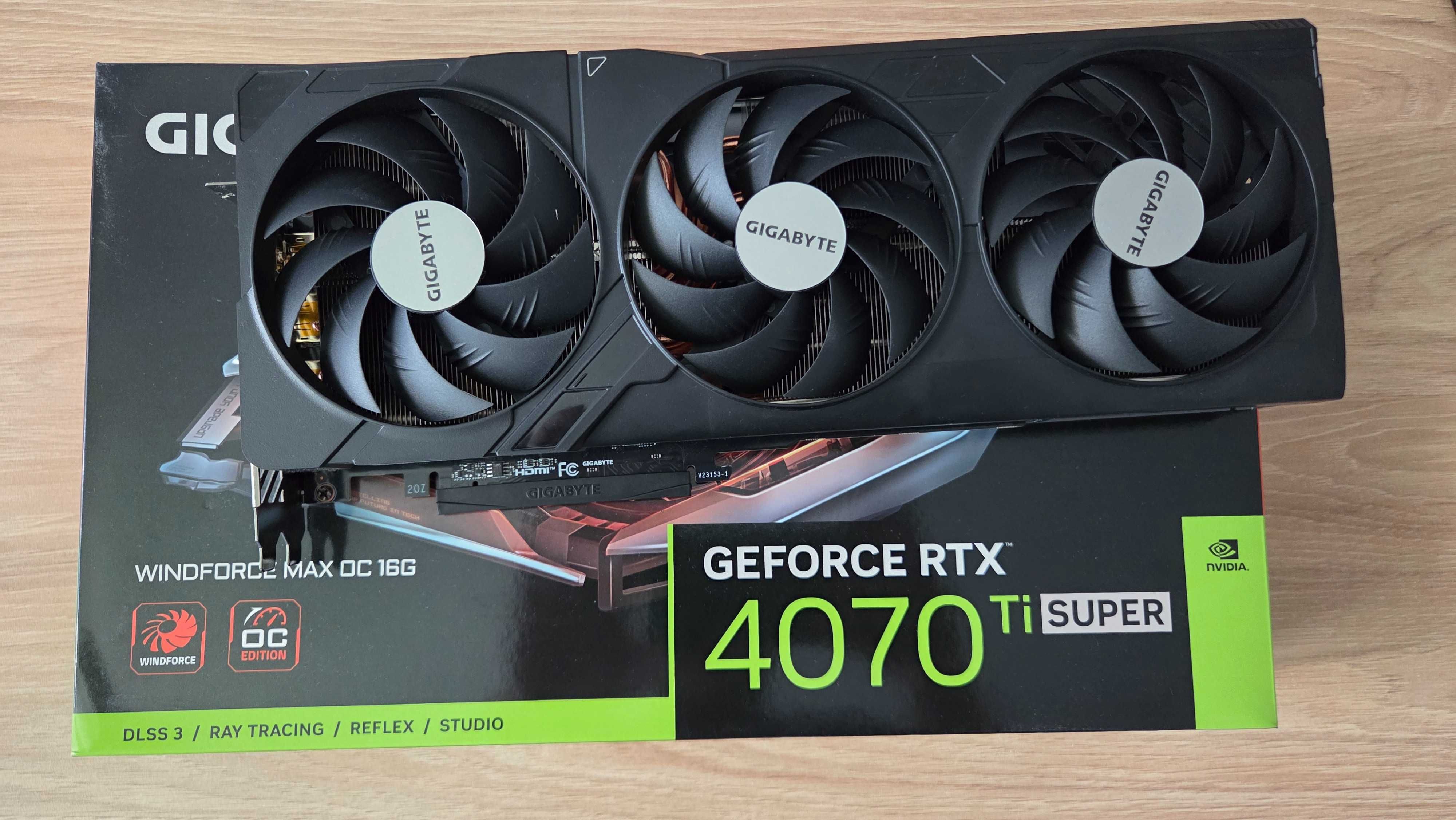 Gigabyte GeForce RTX 4070 Ti SUPER WINDFORCE MAX OC 16GB 256bit
