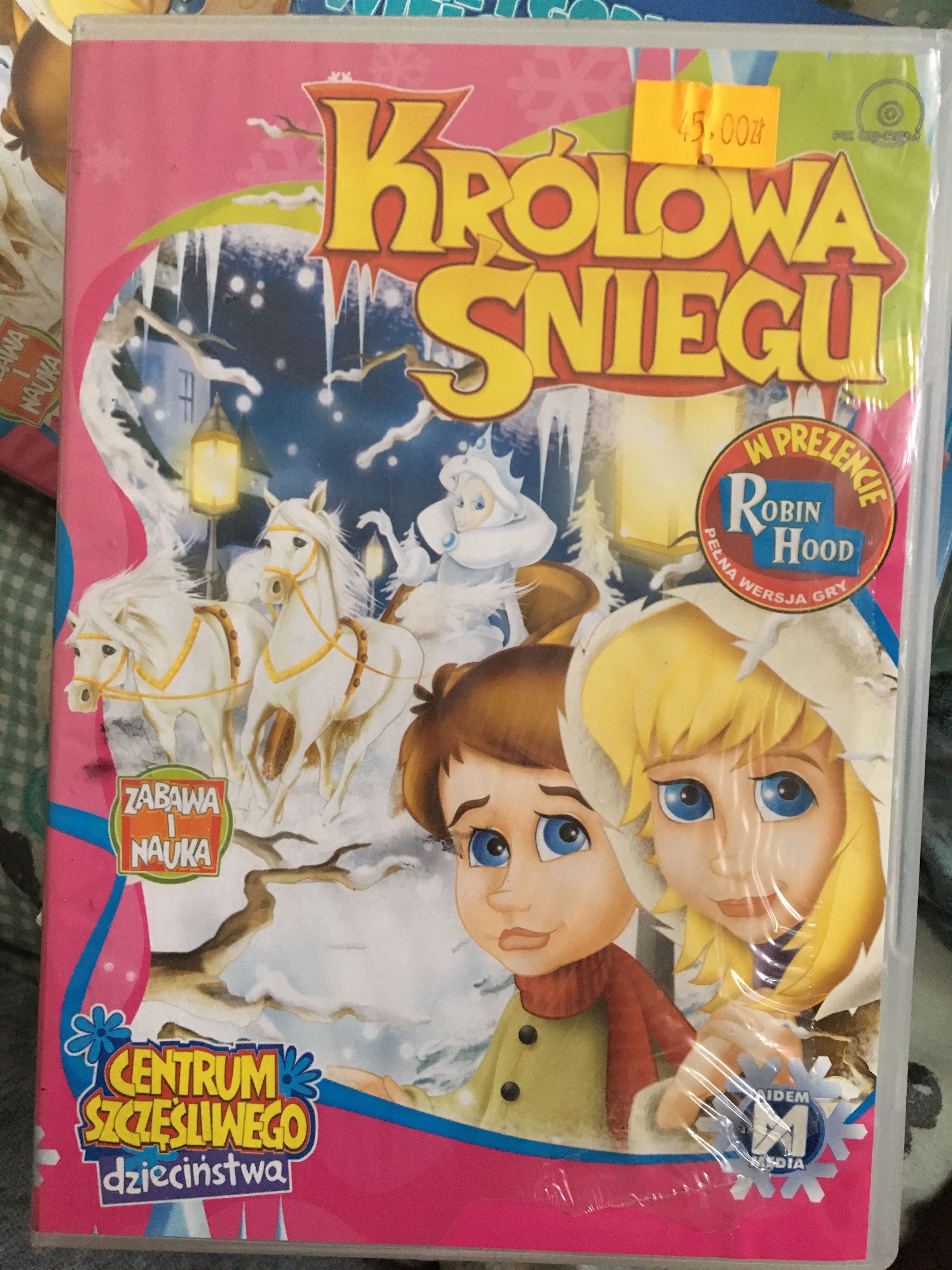 Królowa Śniegu, PC CD ROM,gra i zabawa