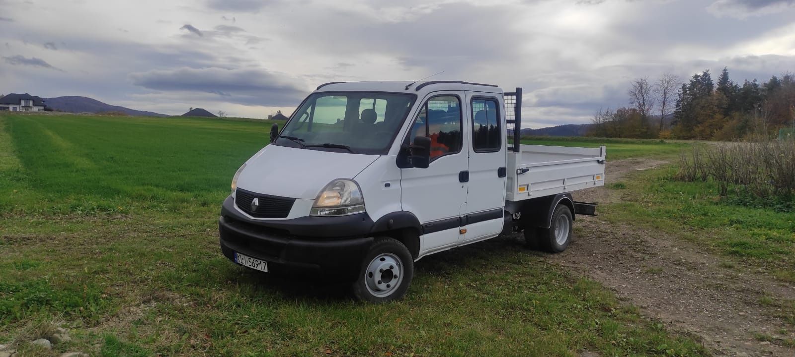 Renault Mascott, wywrotka, Doka brygadówka,7 osób, 3.0,