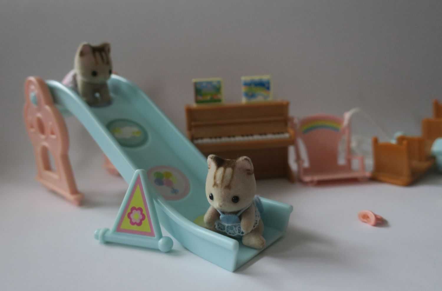 Zestaw Sylvanian Falilies kotki dzidziusie z akcesoriami