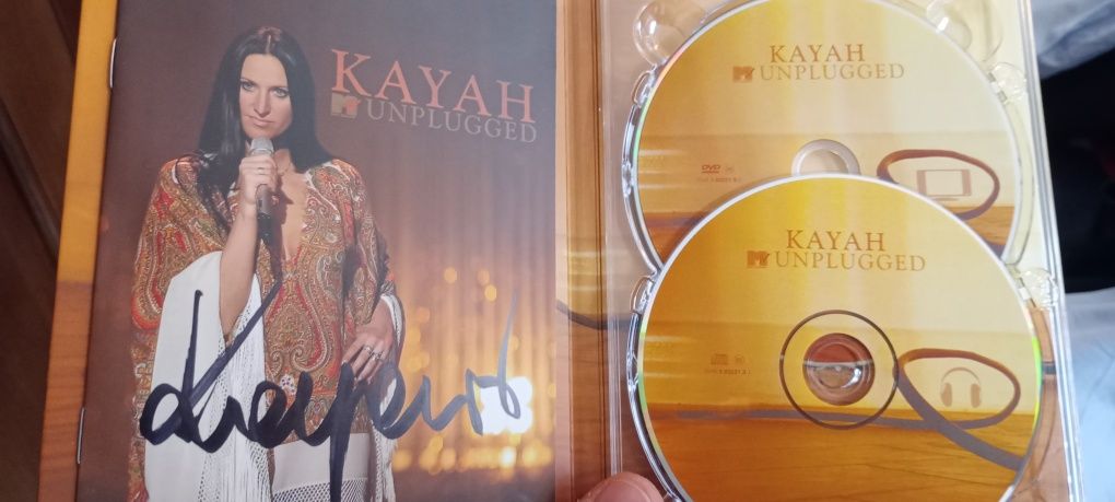 Kayah Unplugged edycja specjalna CD+DVD Autograf okazja unikat tanio