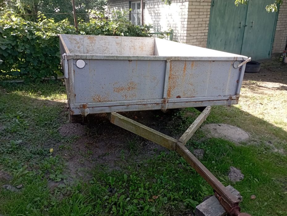 Прицеп до трактора, саморобний