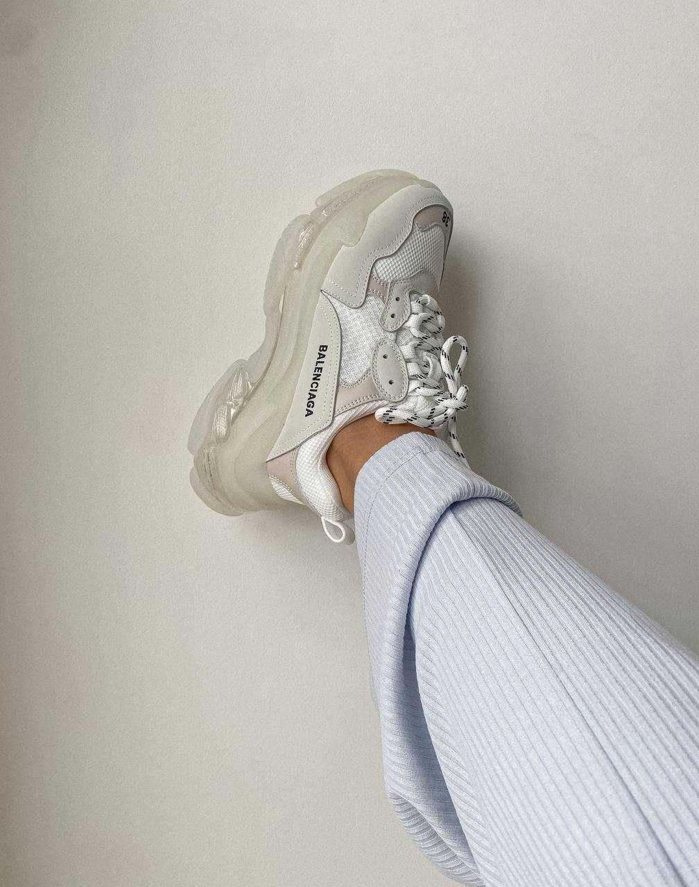 Balenciaga Triple S White