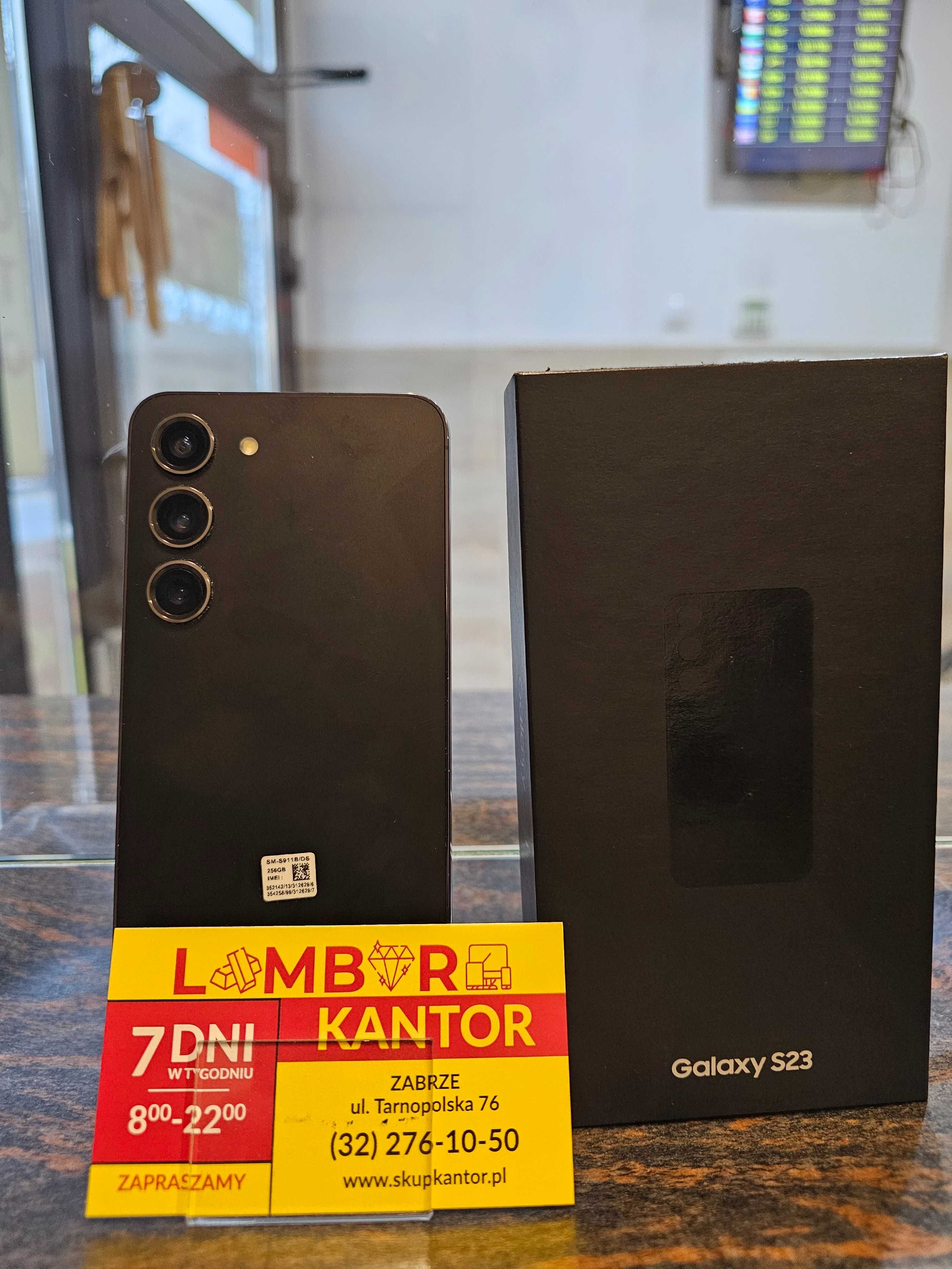 (1791/24) Samsung Galaxy S23 256GB +Pudełko