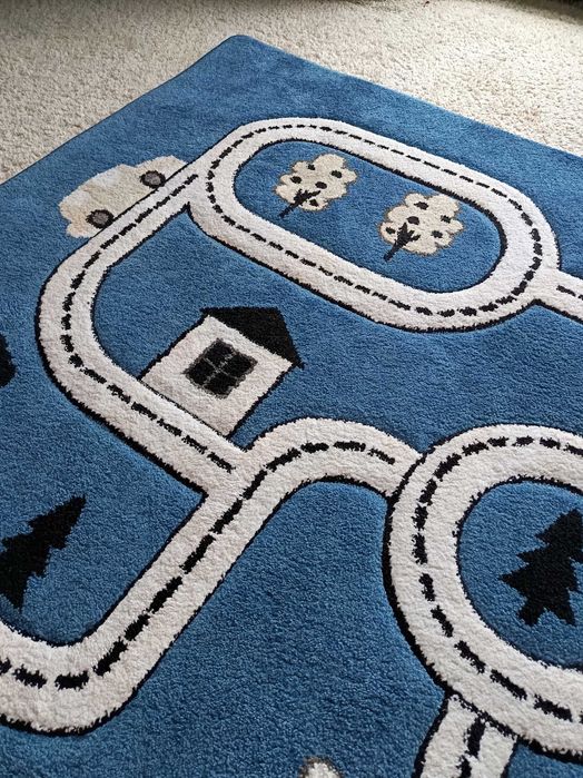 Dywan petite ulice samochody 160x220