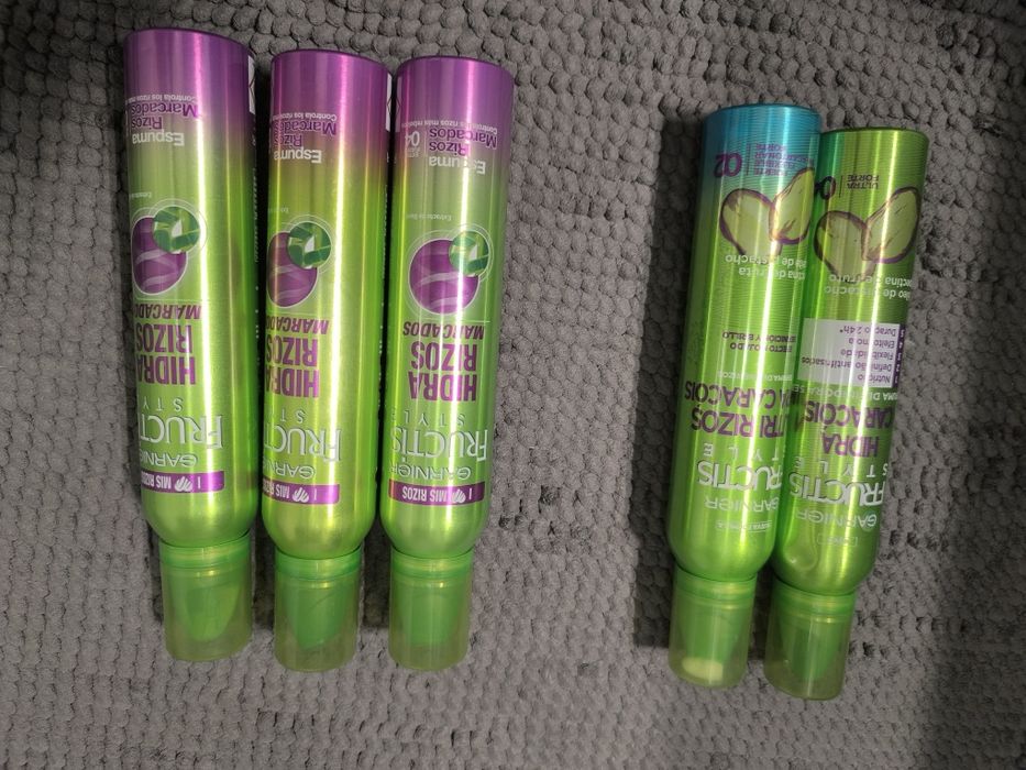3 latas de espuma hidra caracóis garnier