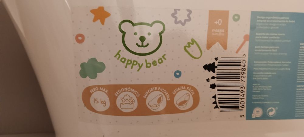 Banheira para recém nascido e até 15 kg