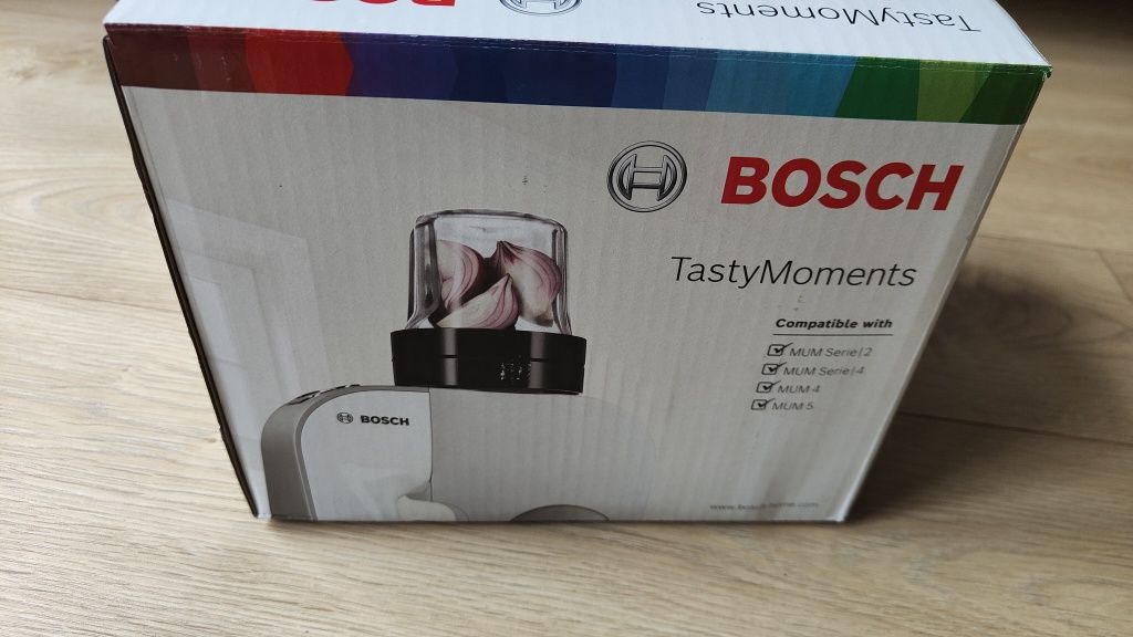 Bosch TastyMoments MUZ45XTM1 blender Gwarancja 

Zestaw użyty dwa razy