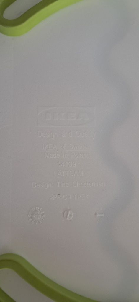 Wanienka IKEA LÄTTSAM + stojak