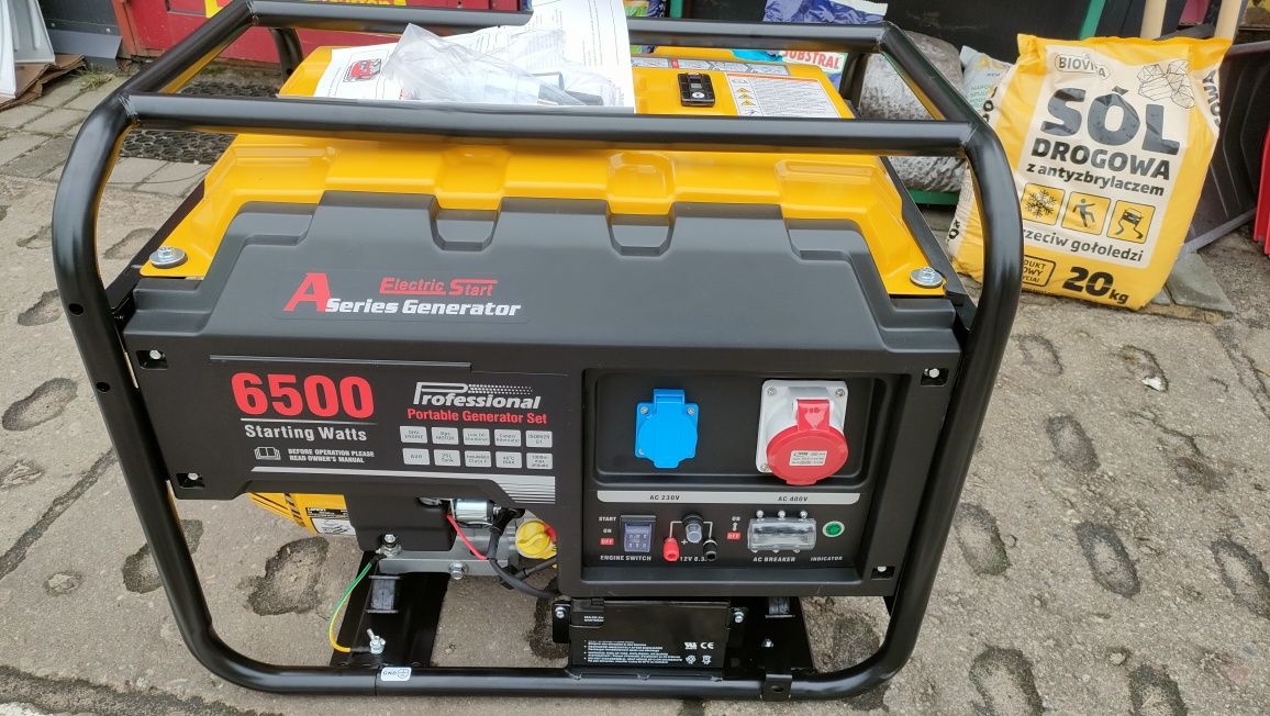 Agregat prądotwórczy Loncin LC6500D-AS 5,5 KW 3 FAZY