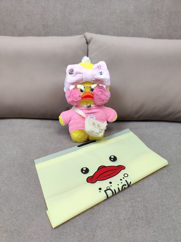 Игрушка Утка Лалафан Игрушки Уточки Лалафанфан Уточка Lalafanfan Duck