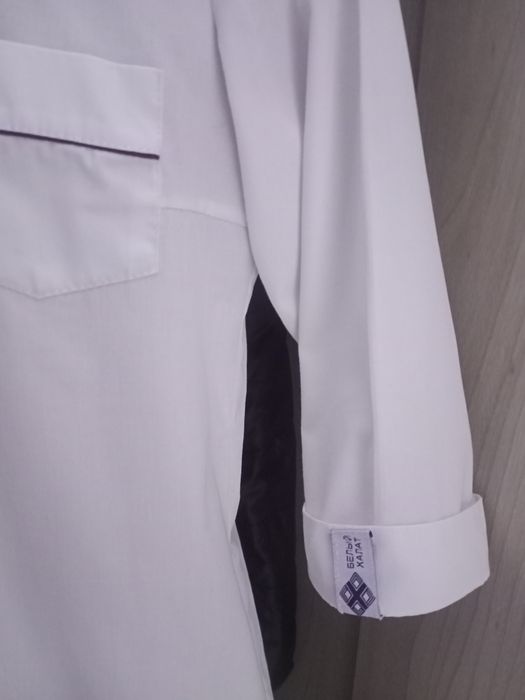 Красивый белый халатик