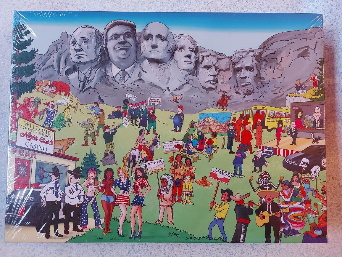 Nowe puzzle The New Mount Rushmore