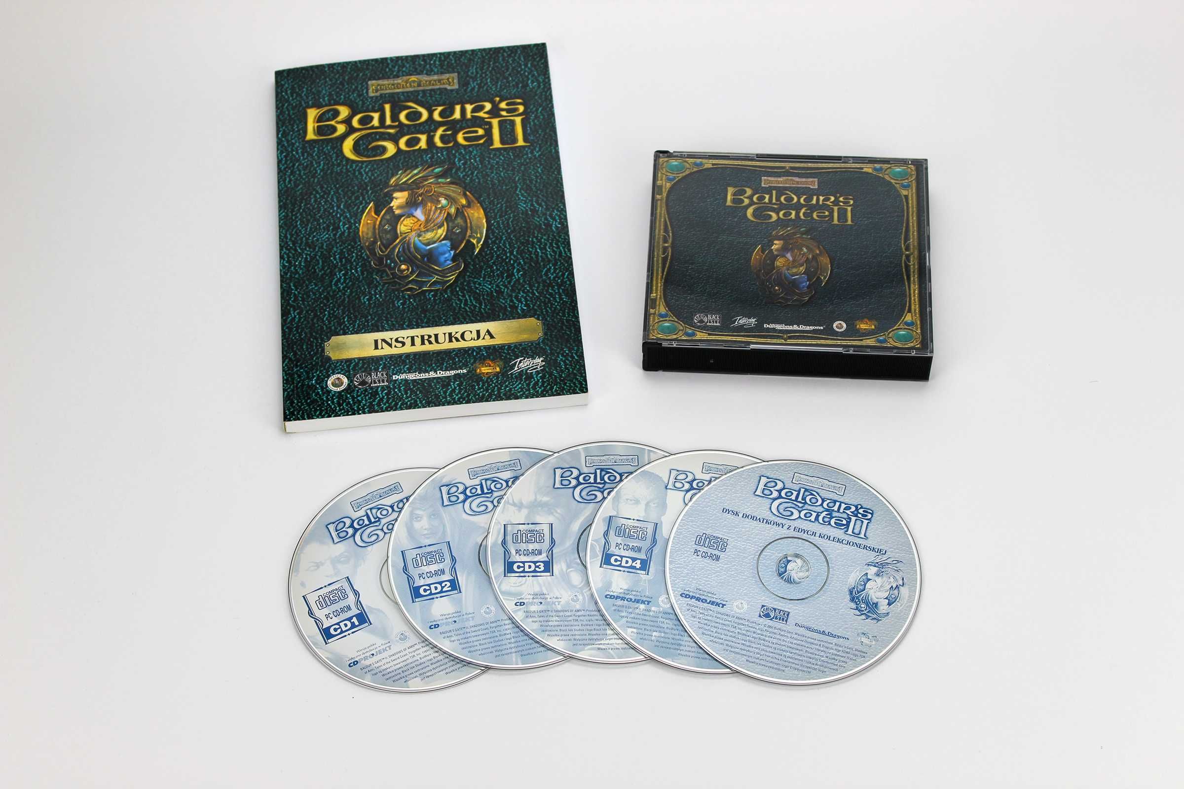Gra Baldur's Gate II polska edycja UNIKAT