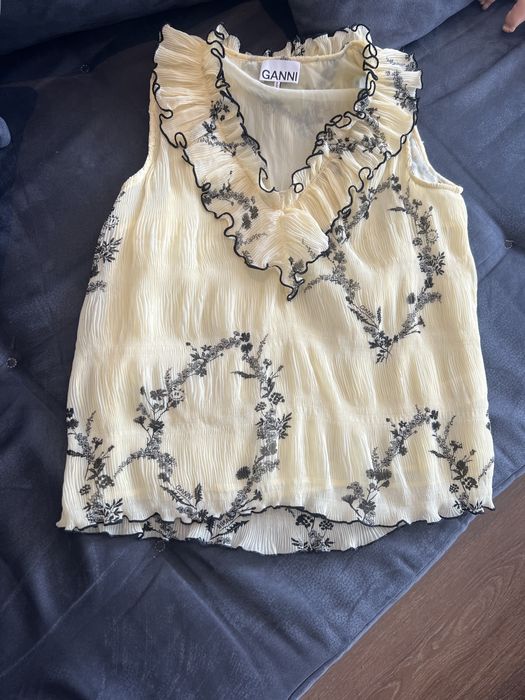Ganni блуза топ в гарному стані