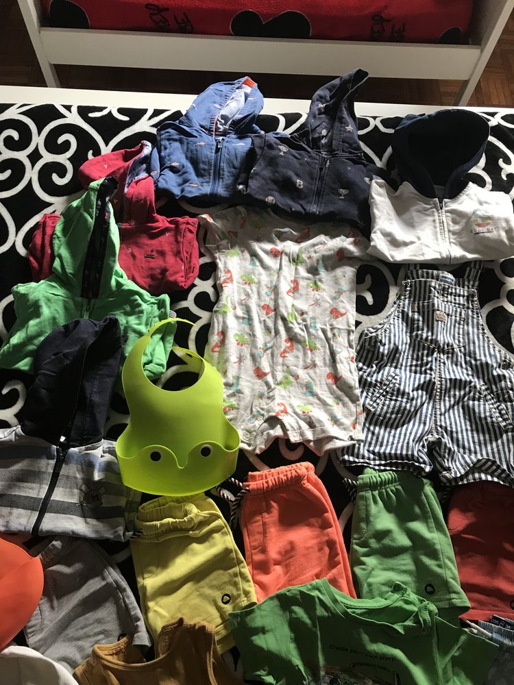 Lote roupa e acessórios menino 24 meses