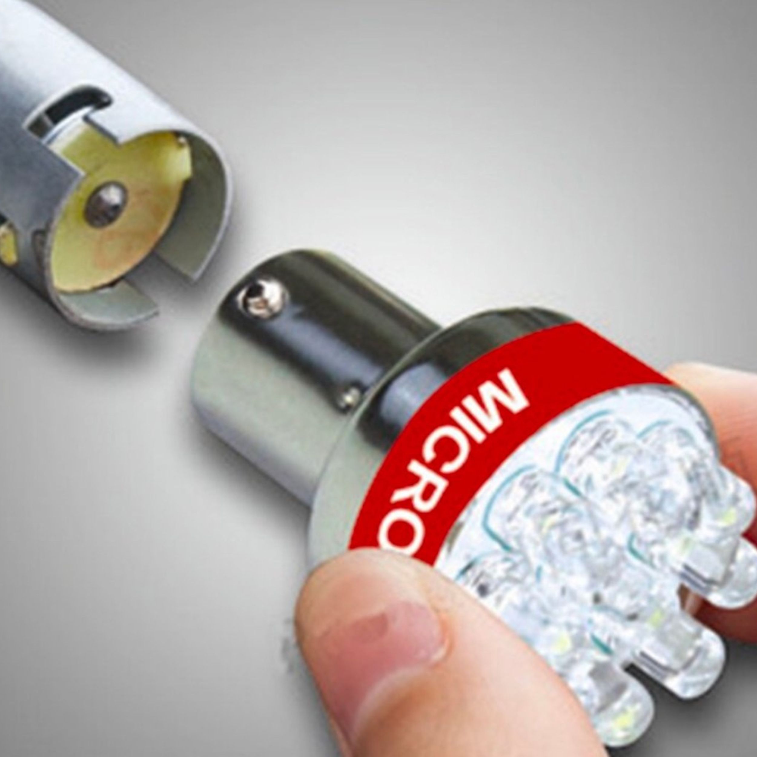 Żarówka cofania led p21w z sygnałem dźwiękowym BEEP LIGHT 12V AUTA