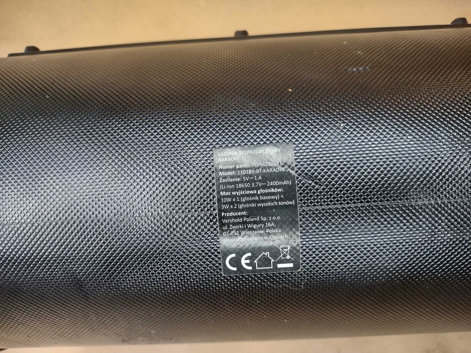 Głośnik bezprzewodowy z mikrofonem Hykker 210181