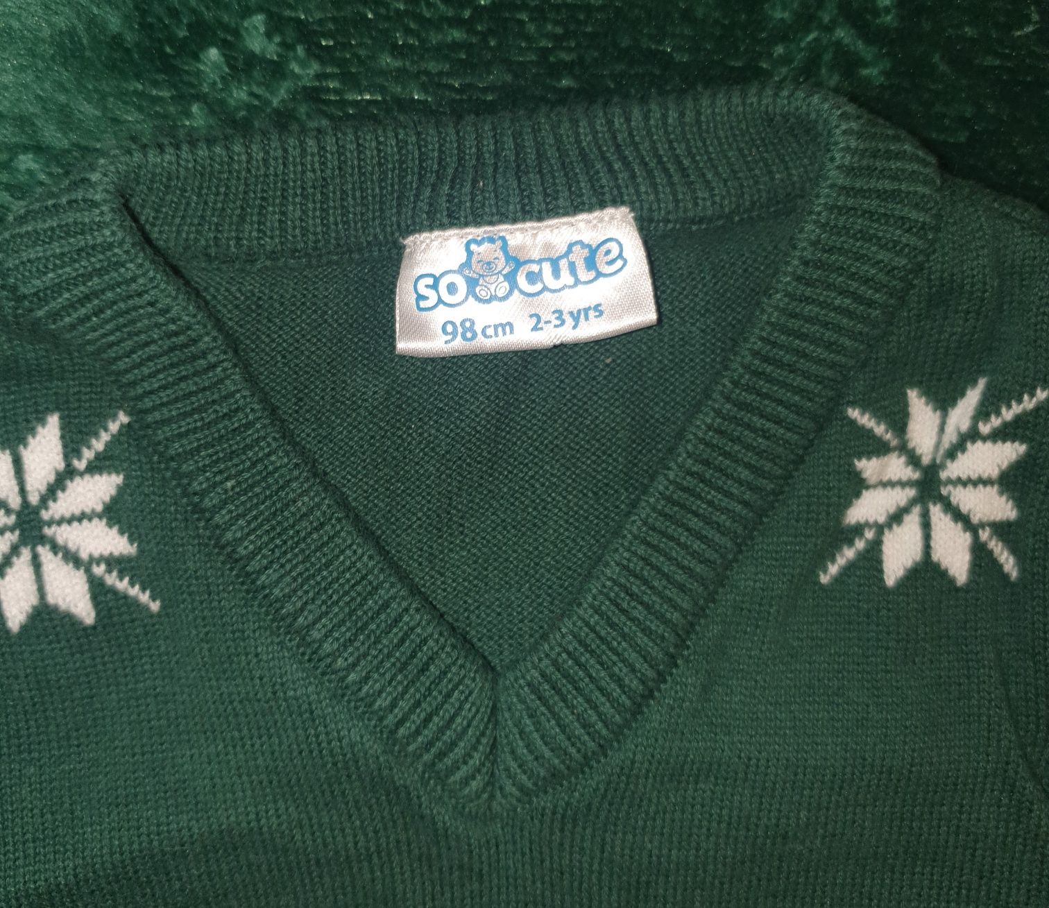 Kamizelka świąteczna Renifer Pepco rozmiar 98