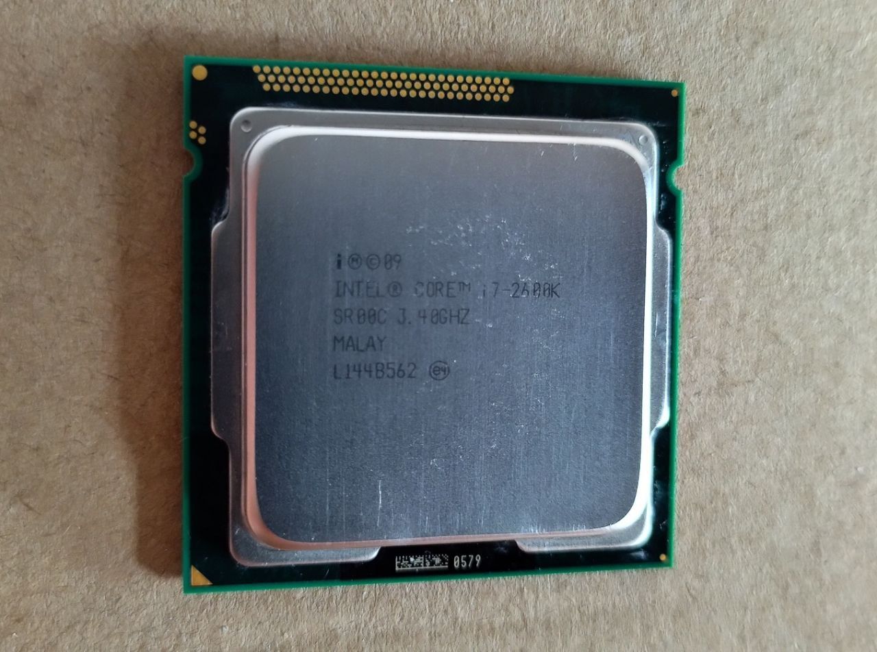 Продам процесор Intel Core i7-2600к 3.4GHz/8Mb/s1155