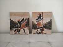 Conjunto de quadros Cabo Verdianos