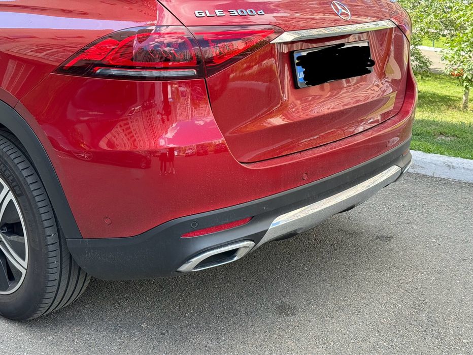 Задний бампер мерседес гле gle 167