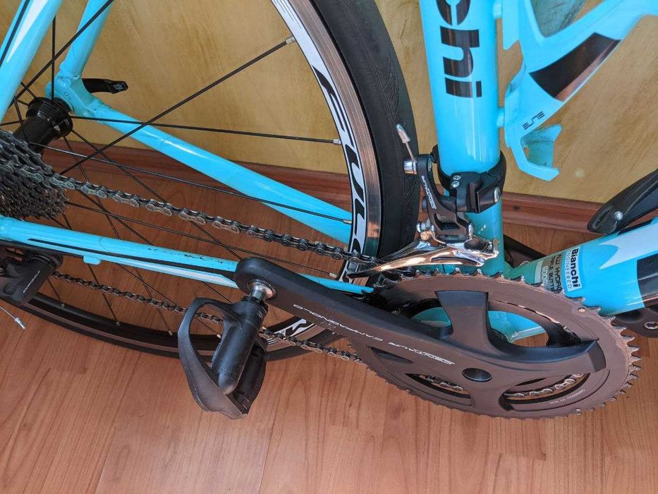 Шосейний велосипед Bianchi via nirone 7 Campagnolo 2x11