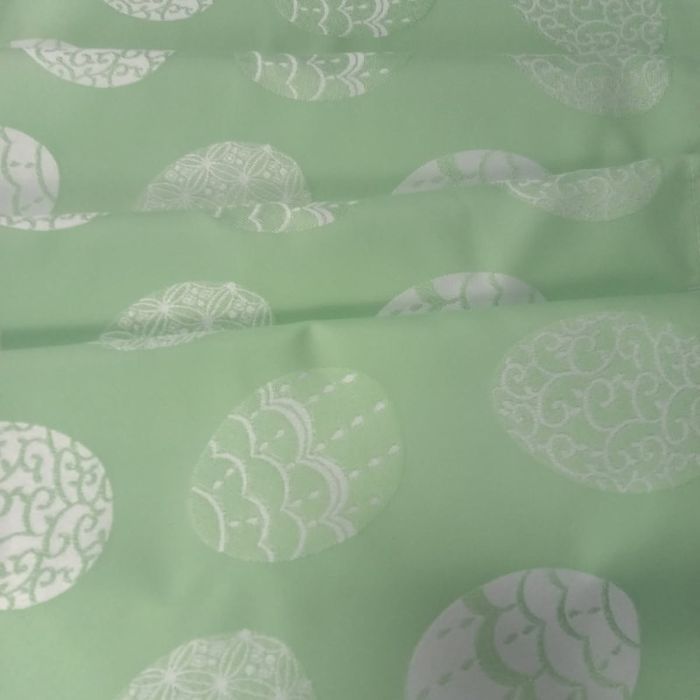 Obrus Wielkanocny bieżnik Pisanki seledyn 50 X 150 [Cm]