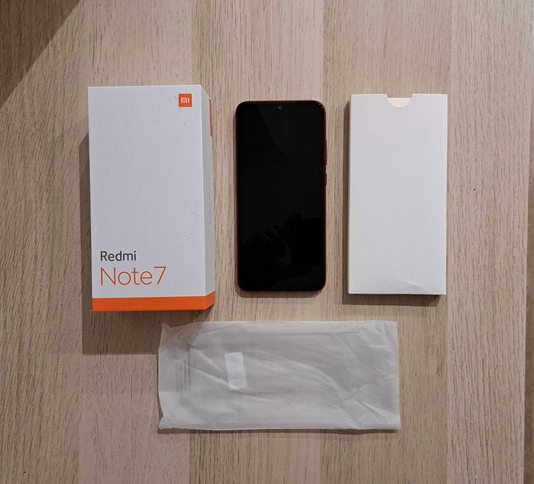 Xiaomi Redmi Note 7 - Vermelho Nébula - Ótimo estado