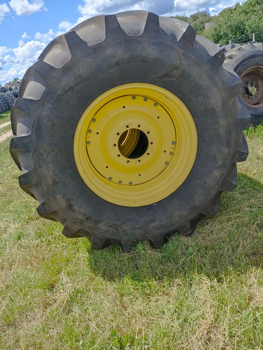 Felgi John Deere regulowane 20x38 wzmocnione jak nowe DW20X38  650 R38